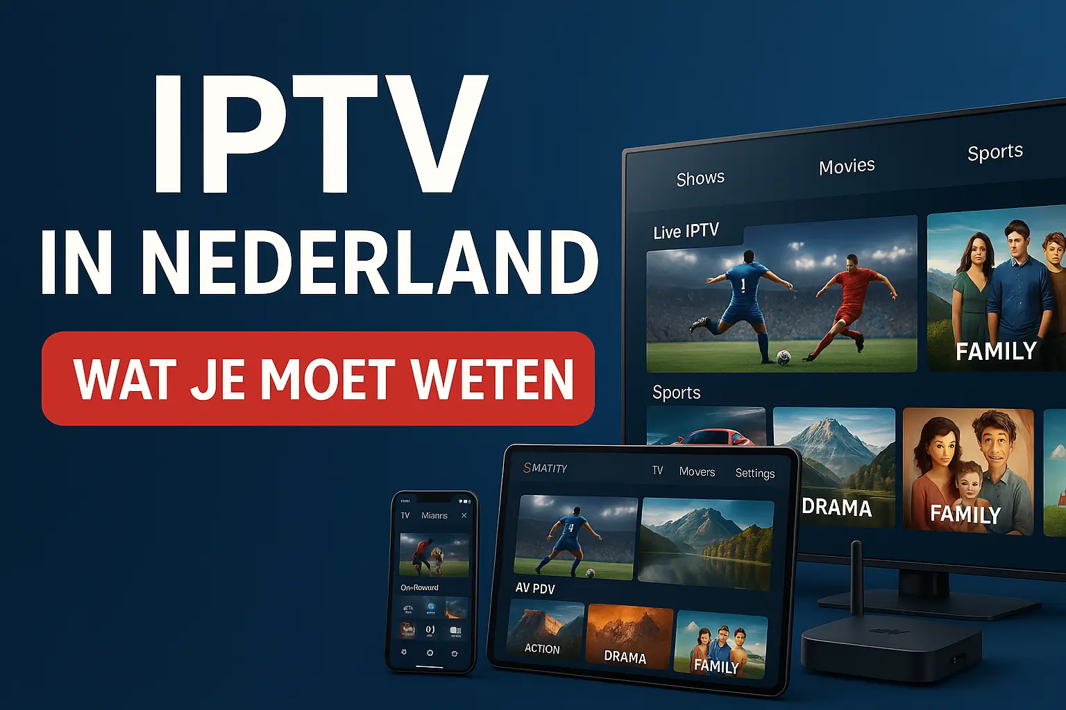 Beste IPTV Aanbieders in NL